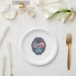 Plato De Papel GORILLUMINATE  D401 white