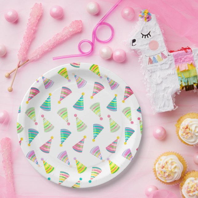 Plato De Papel Gorras Fiestas de la celebración (Fiesta)