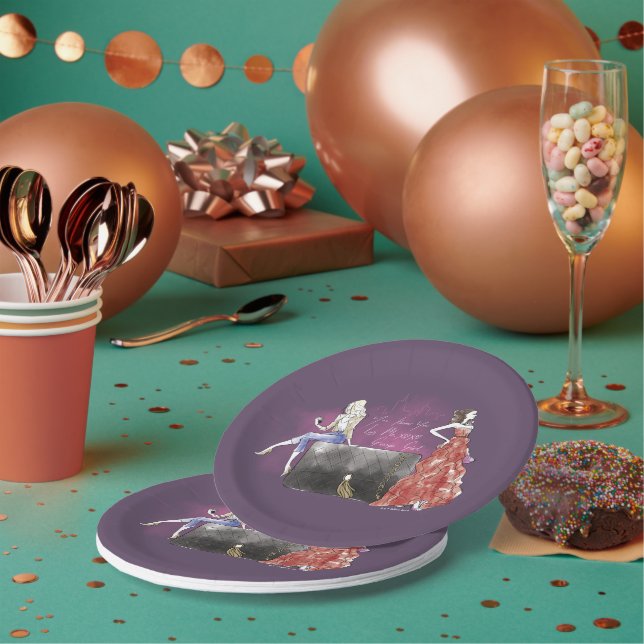 Plato De Papel Gossip Chica - Sabes que me amas (Multi)