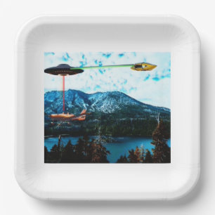 Plato De Papel Gotcha