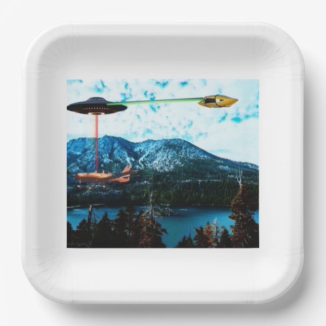 Plato De Papel Gotcha (Anverso)