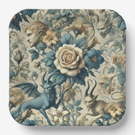 Plato De Papel Gothic Serenade – Gothic Victorian