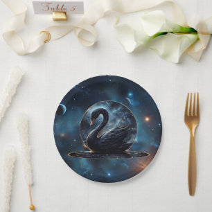 Plato De Papel Gracia galáctica: El Cisne Negro.