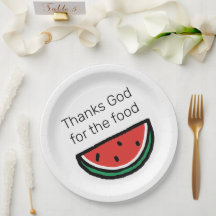 Gracias a Dios por la sandía alimenticia Iftar Fie