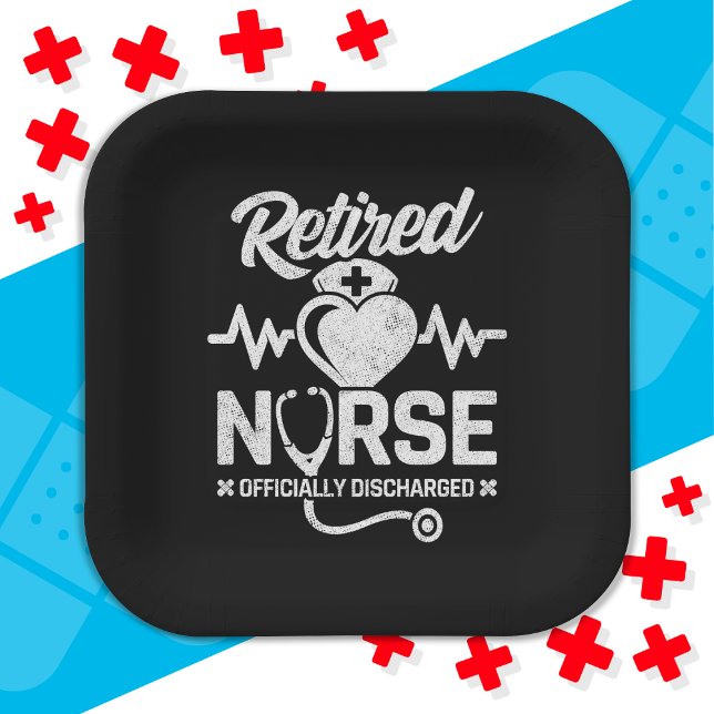 Plato De Papel Graciosa jubilación de la Enfermería de Chiste de  (Subido por el creador)