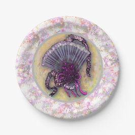 Plato De Papel Graciosa Placa De Papel