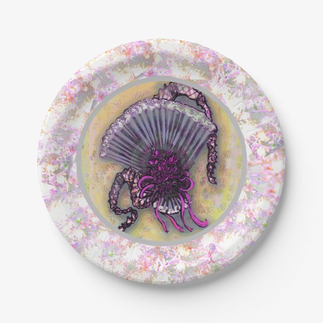 Plato De Papel Graciosa Placa De Papel (Anverso)