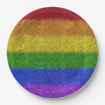 Gradiente de Purpurina de arcoiris caído