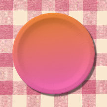 Gradiente naranja y rosa