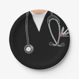 Plato De Papel Graduación de la Facultad de Medicina