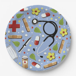 Plato De Papel Graduación de la Facultad de Medicina