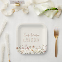 Graduación Terracotta Wildflower Boho Grad