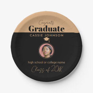 Plato De Papel Graduado de Congrats, Clase de 2023