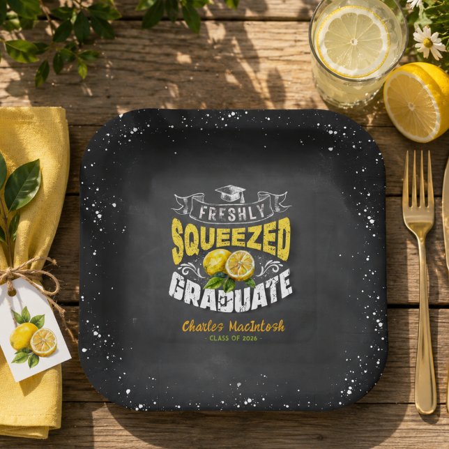Plato De Papel Graduado Exprimido Personalizado  (Subido por el creador)