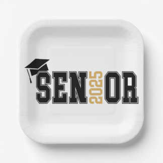 Plato De Papel Graduado Superior 2025