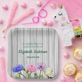 Plato De Papel Graduation Garden Party