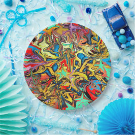 Plato De Papel Graffiti