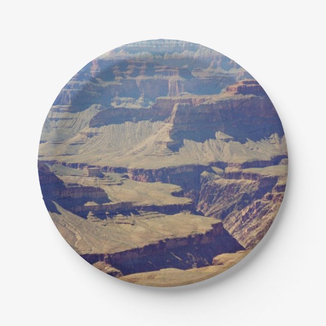 Plato De Papel Gran Cañón Vistas (Anverso)