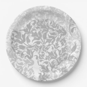 Plato De Papel Gran Danés Abstracto