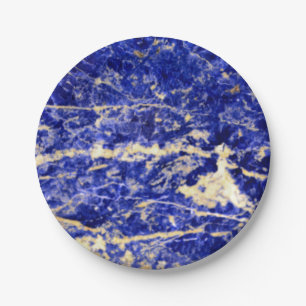 Plato De Papel Granito azul, mármol azul, piedra azul