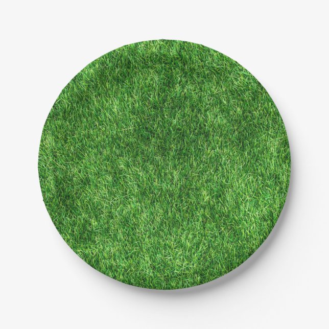 Plato De Papel Grasa verde (Anverso)