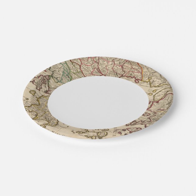 Plato De Papel Grecia y Macedonia (Angular)
