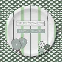 Green Perfect Match Couples Bridal Shower