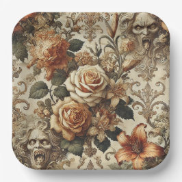 Plato De Papel Grotesque Elegance – Gothic Victorian 
