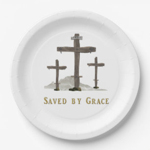 Plato De Papel guardado por gracia