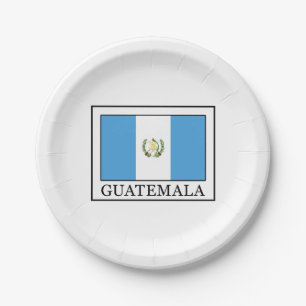 Plato De Papel Guatemala