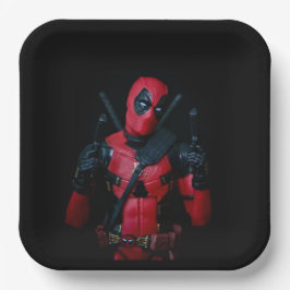 Plato De Papel Guay Toy Super Héroe