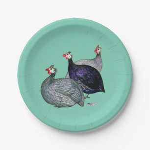 Plato De Papel Guinea tres