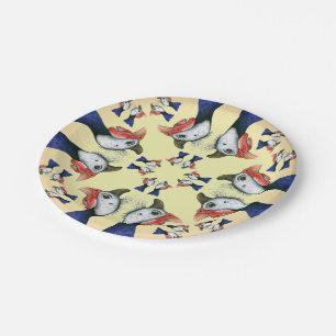 Plato De Papel ¡Guineas Por Todas Partes!