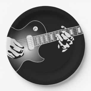 PLATO DE PAPEL GUITARRISTA