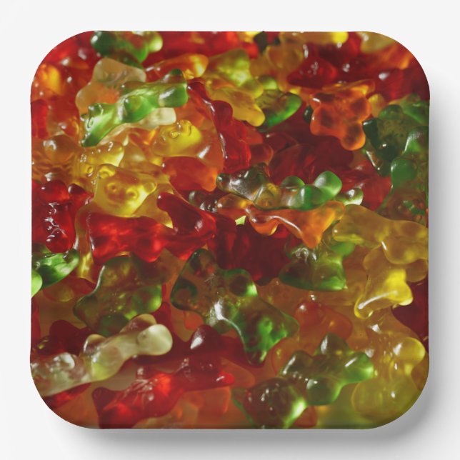 Plato De Papel Gummies (Anverso)