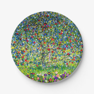 Plato De Papel Gustav Klimt Apple Tree