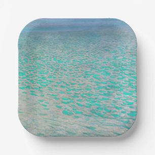 Plato De Papel Gustav Klimt - Attersee