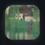 Plato De Papel Gustav Klimt - Castillo de Agua<br><div class="desc">Castillo del Agua - Gustav Klimt,  Oil on Canvas,  1908</div>