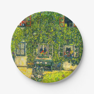 Plato De Papel Gustav Klimt La Casa de la Guardia