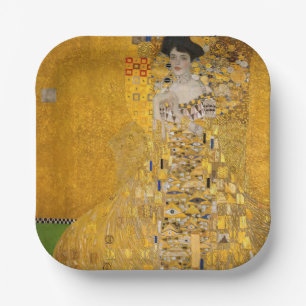 Plato De Papel Gustav Klimt - Retrato de Adele Bloch-Bauer I