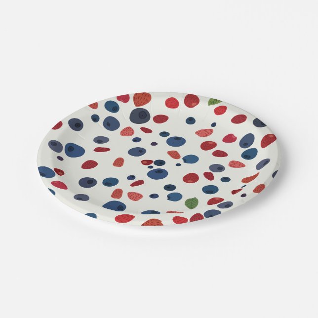 Plato De Papel Gusto de la placa del verano (Angular)