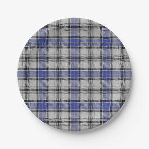 Plato De Papel Gusto del clan escocés Hannay Tartan Plaid