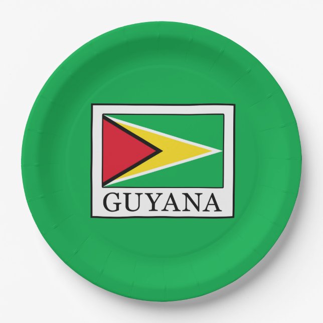 Plato De Papel Guyana (Anverso)