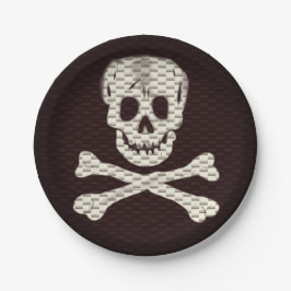 Plato De Papel Hablar como un día de piratas