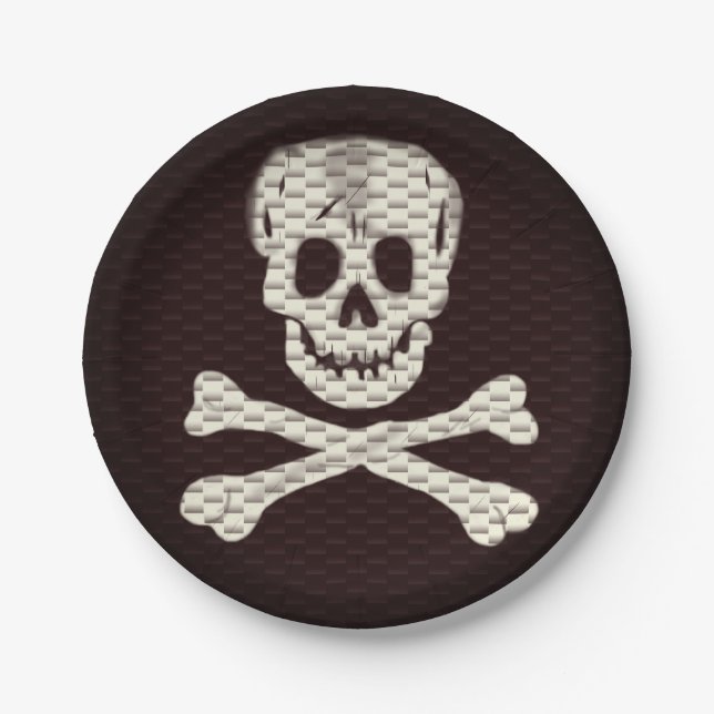 Plato De Papel Hablar como un día de piratas (Anverso)