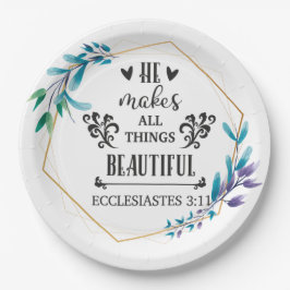 Plato De Papel Hace Que Todas Las Cosas Sean Hermosas