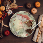 Plato De Papel Hada mágica del bosque otoñal | Cumpleaños<br><div class="desc">Un fiesta con temática de hadas de bosque será mágico con esta divertida colección de hongos acuarelas y un adorable hada. Los colores apagados y los ilustraciones suaves hacen que esta colección sea verdaderamente mágica para una ducha de bebé o para una fiesta de cumpleaños. Este tema inspirado en los...</div>