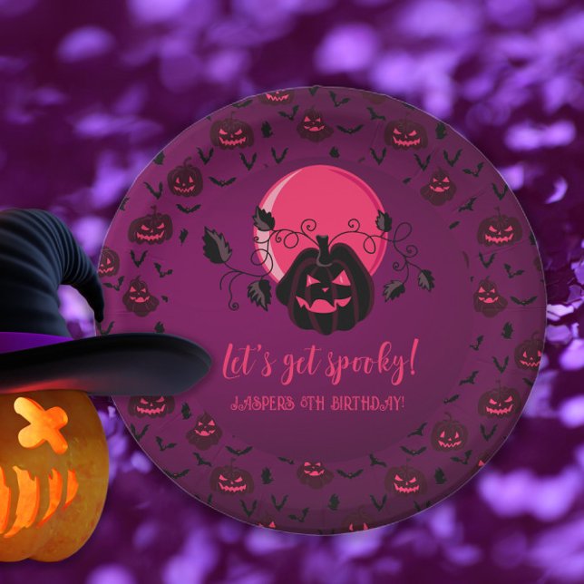 Plato De Papel Hagamos que Halloween sea espeluznante en cualquie (Subido por el creador)