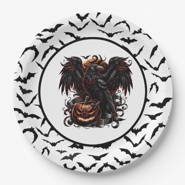 Plato De Papel Halloween (Anverso)