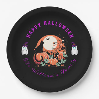 Plato De Papel Halloween